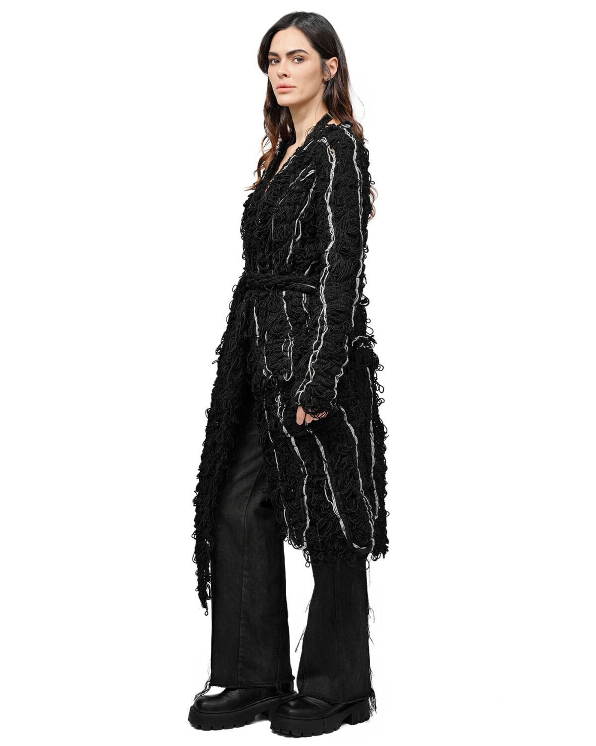 Fiber Bond Oracle Long Cardigan