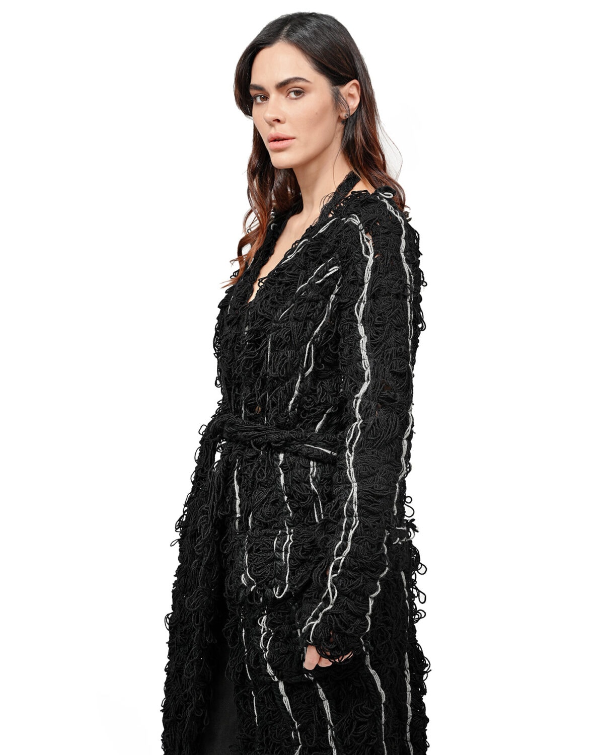 Fiber Bond Oracle Long Cardigan