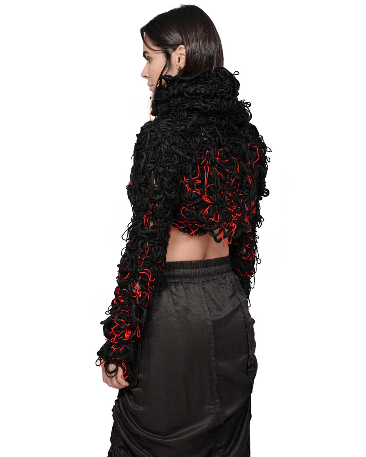 Fiber Bond Pyro High Collar Sweater