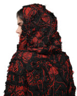 Fiber Bond Volcano Hooded Cardigan