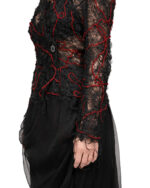 Fiber Bond Volcano Sheer Blazer