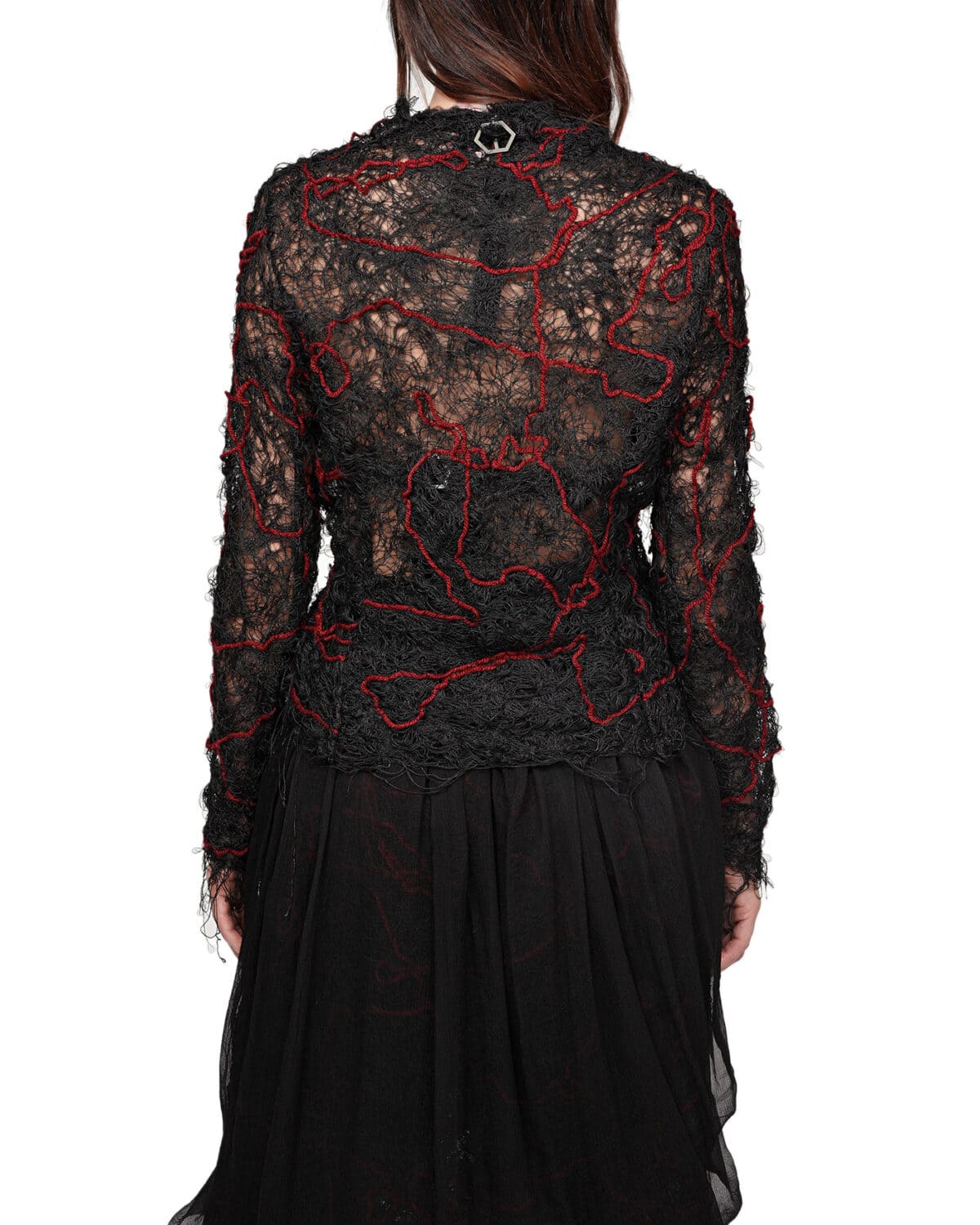 Fiber Bond Volcano Sheer Blazer