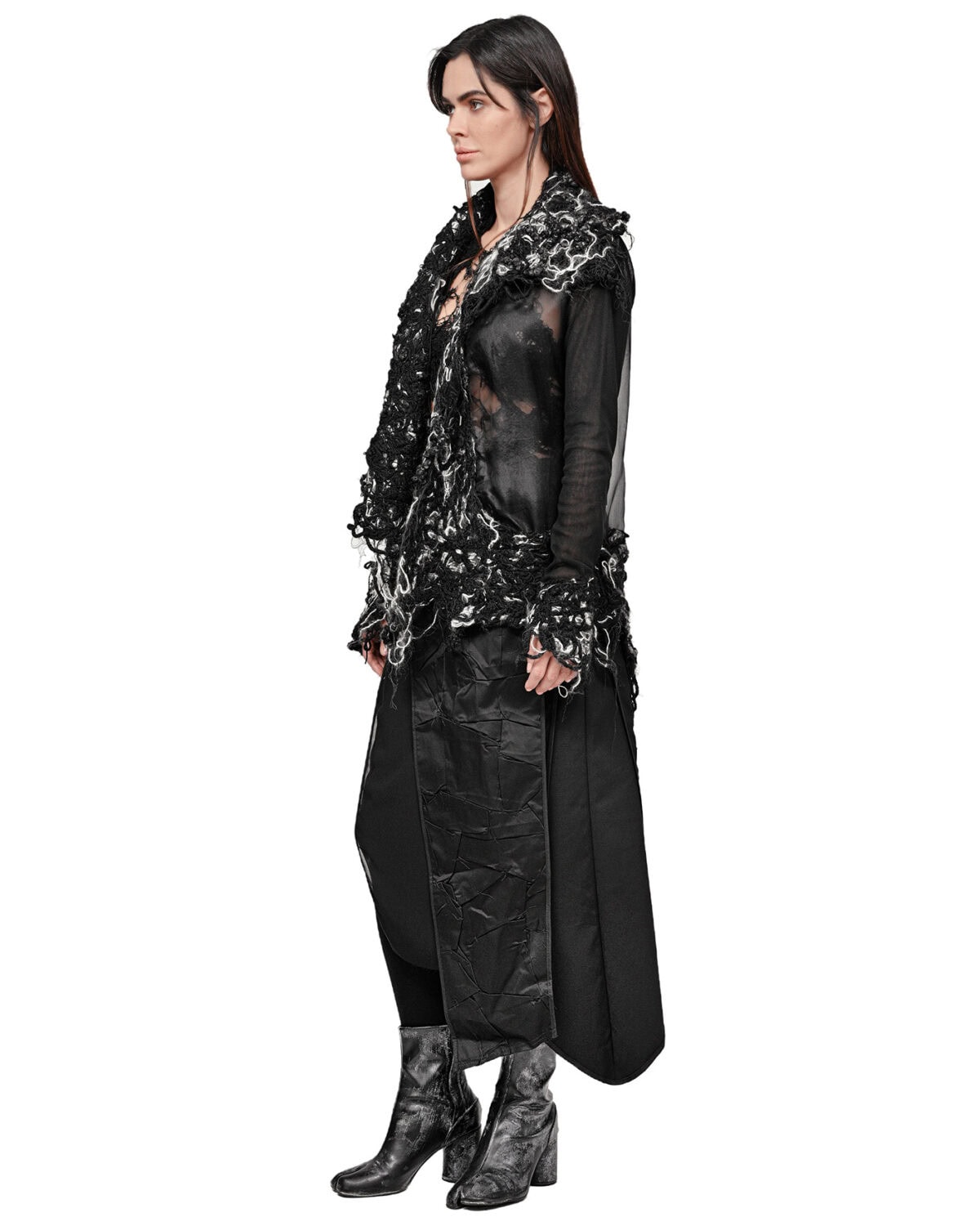 Grand Fiber Bond Silk Drape Shirt