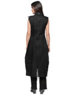 Hexa Layers Sleeveless Denim Coat