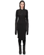 Rib Knit Lilium Turtleneck Dress