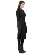 Rib Knit Lilium Turtleneck Dress