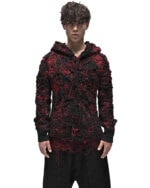 Fiber Bond Volcano Hooded Cardigan