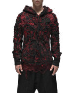 Fiber Bond Volcano Hooded Cardigan