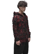 Fiber Bond Volcano Hooded Cardigan