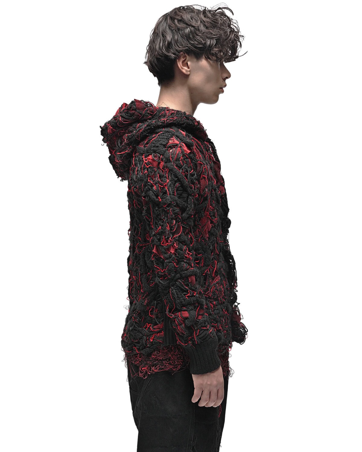 Fiber Bond Volcano Hooded Cardigan