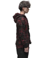 Fiber Bond Volcano Hooded Cardigan