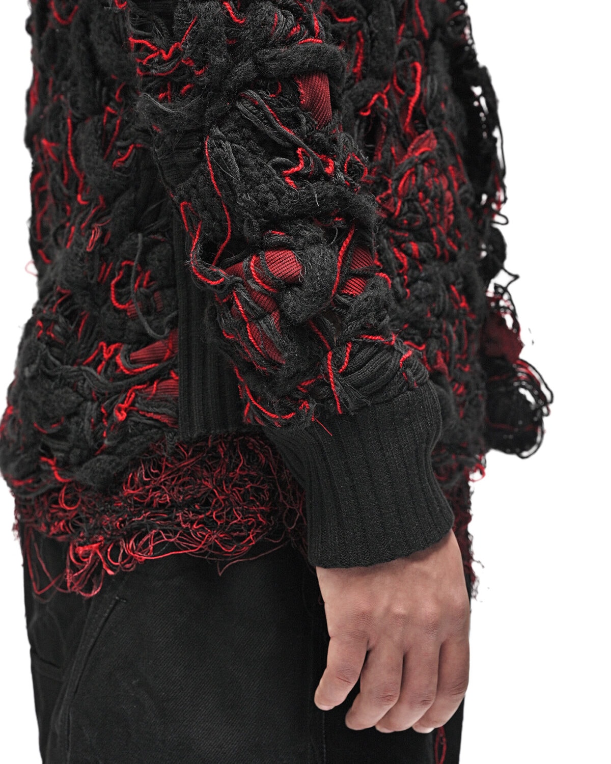 Fiber Bond Volcano Hooded Cardigan