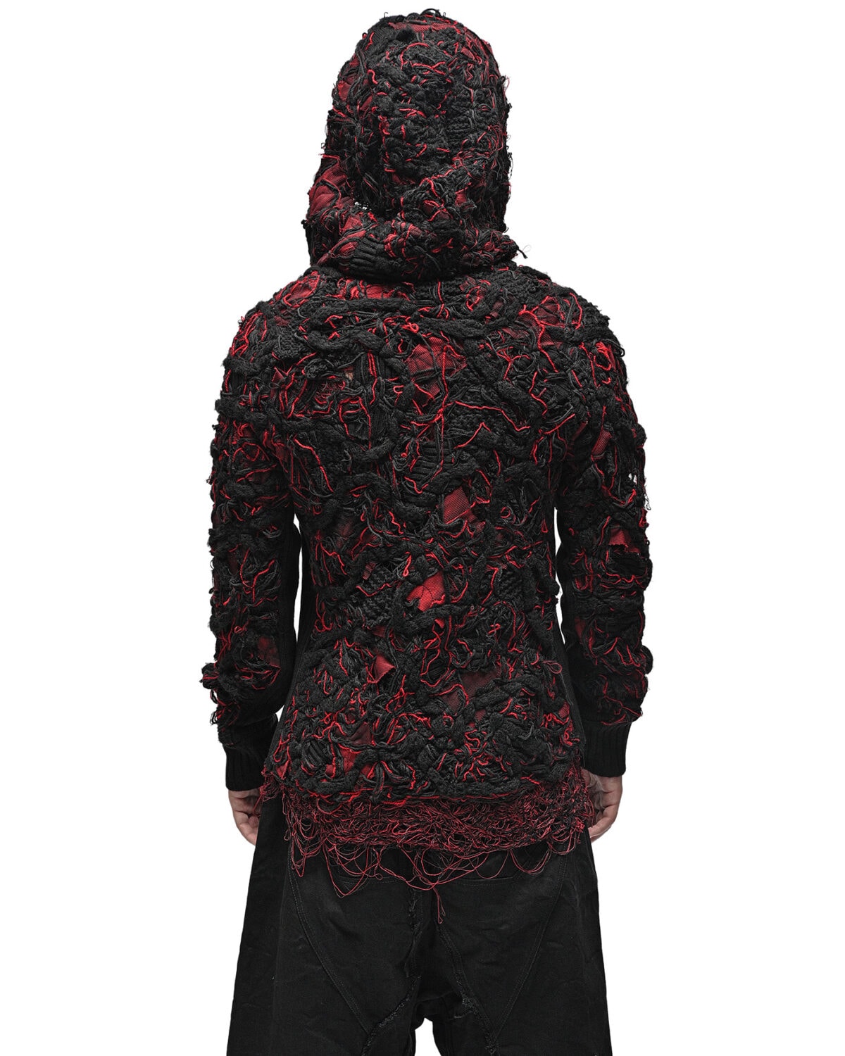 Fiber Bond Volcano Hooded Cardigan