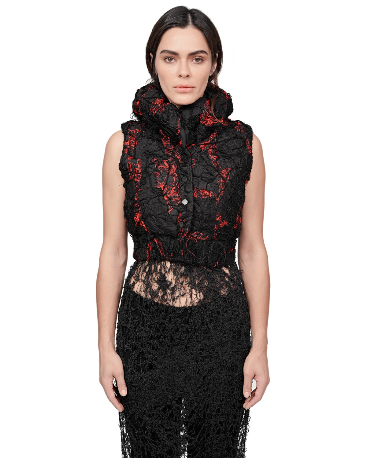 Fiber Bond Magma Crop Vest