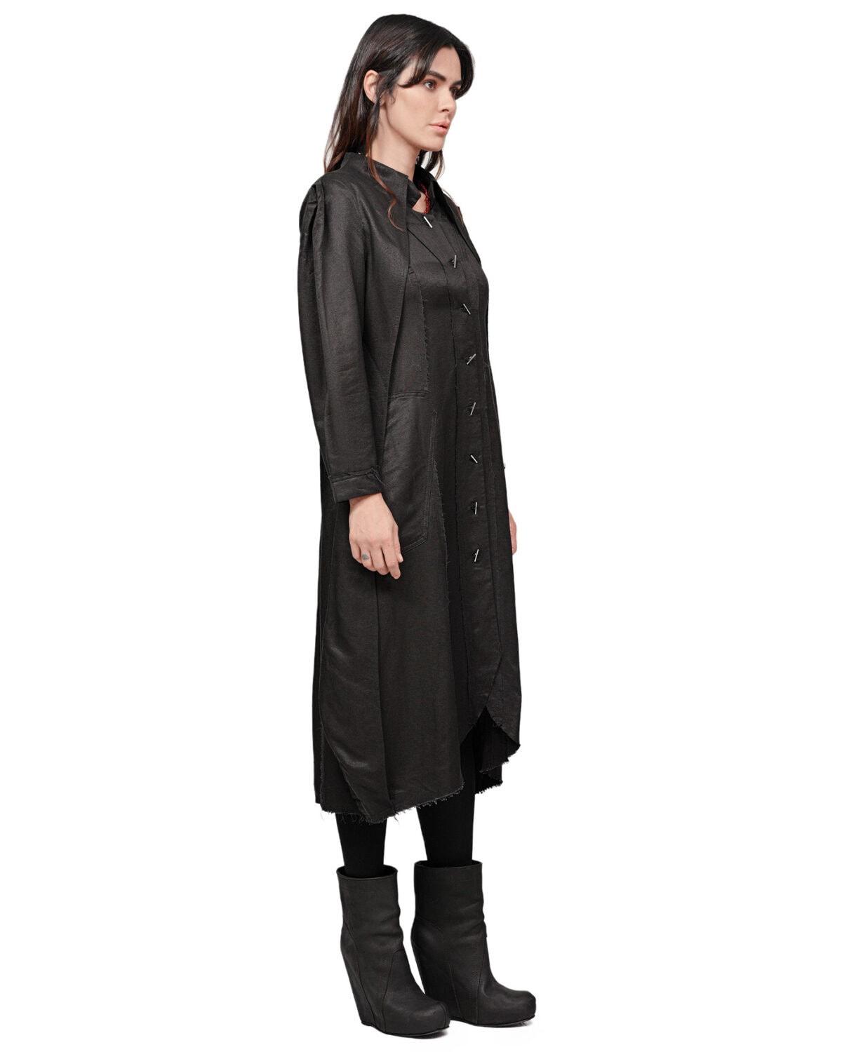 Hexa Silk Shantung Dress Shirt