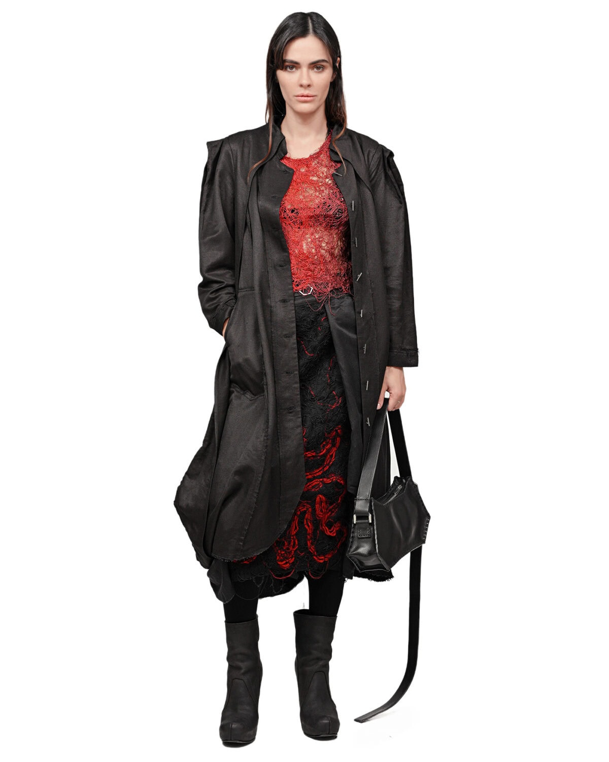 Hexa Silk Shantung Dress Shirt