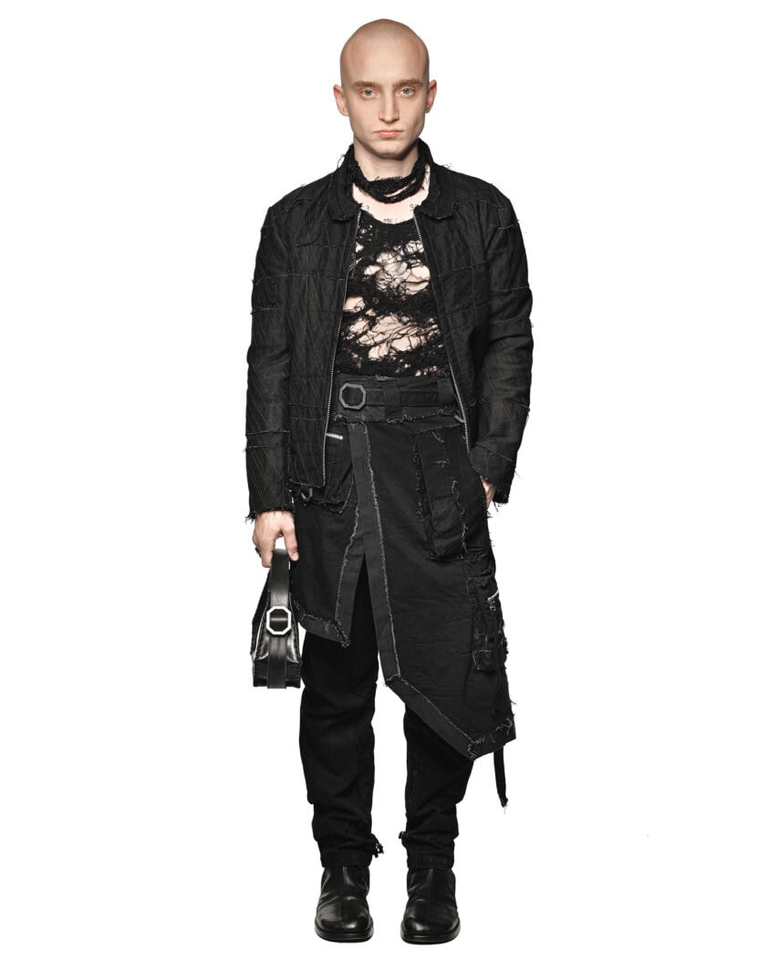 Cargo Multi-Cut Asymmetric Kilt