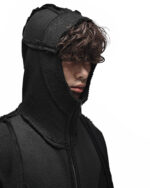 Reverse Edge Construct Zip Hoodie
