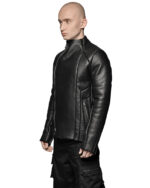 Shearling Multi-Cut Leather Jacket
