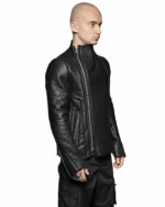 Shearling Multi-Cut Leather Jacket