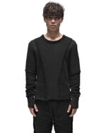 Construct Reverse Knit Sweater