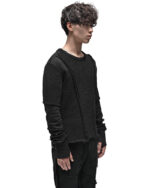 Construct Reverse Knit Sweater