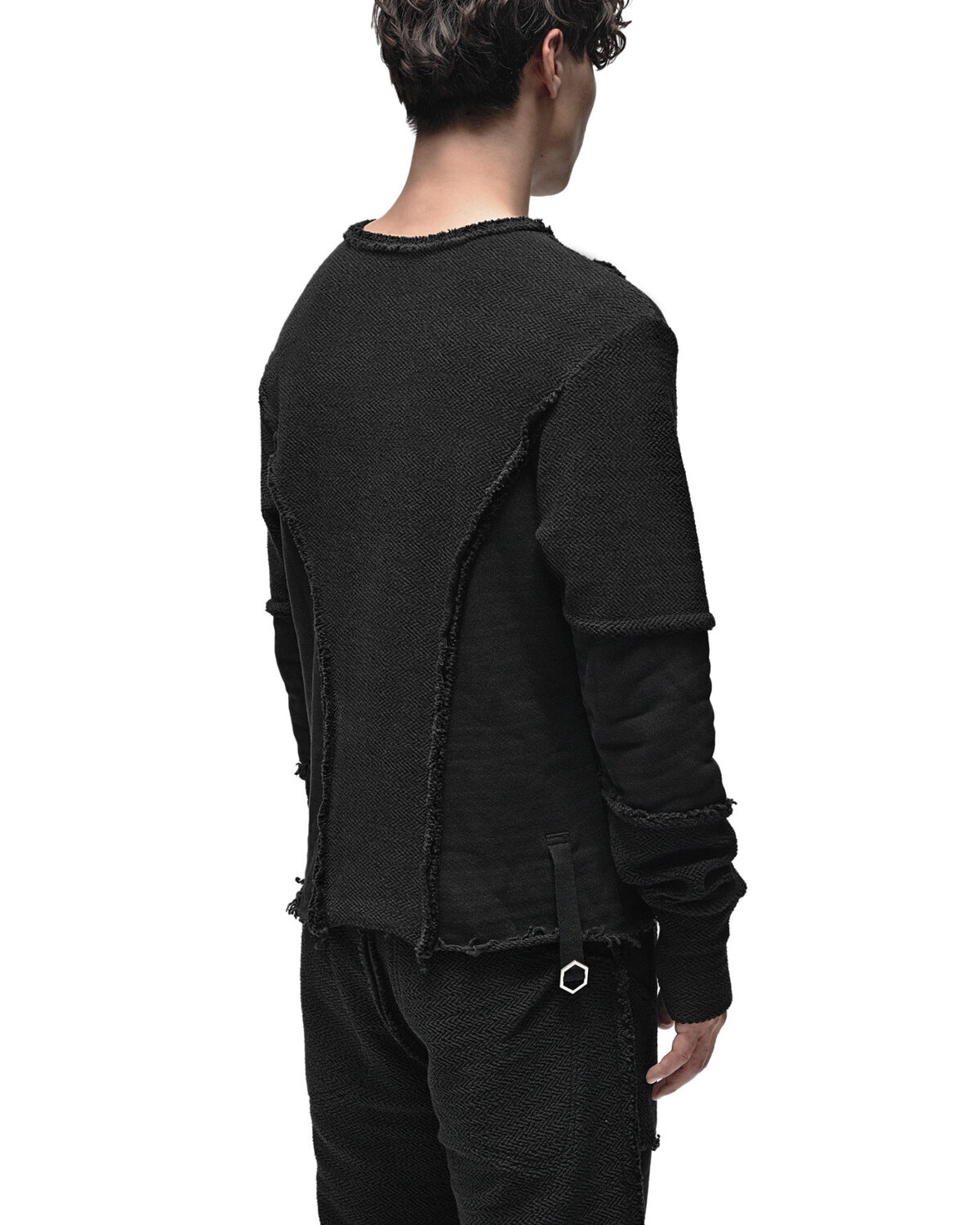 Construct Reverse Knit Sweater