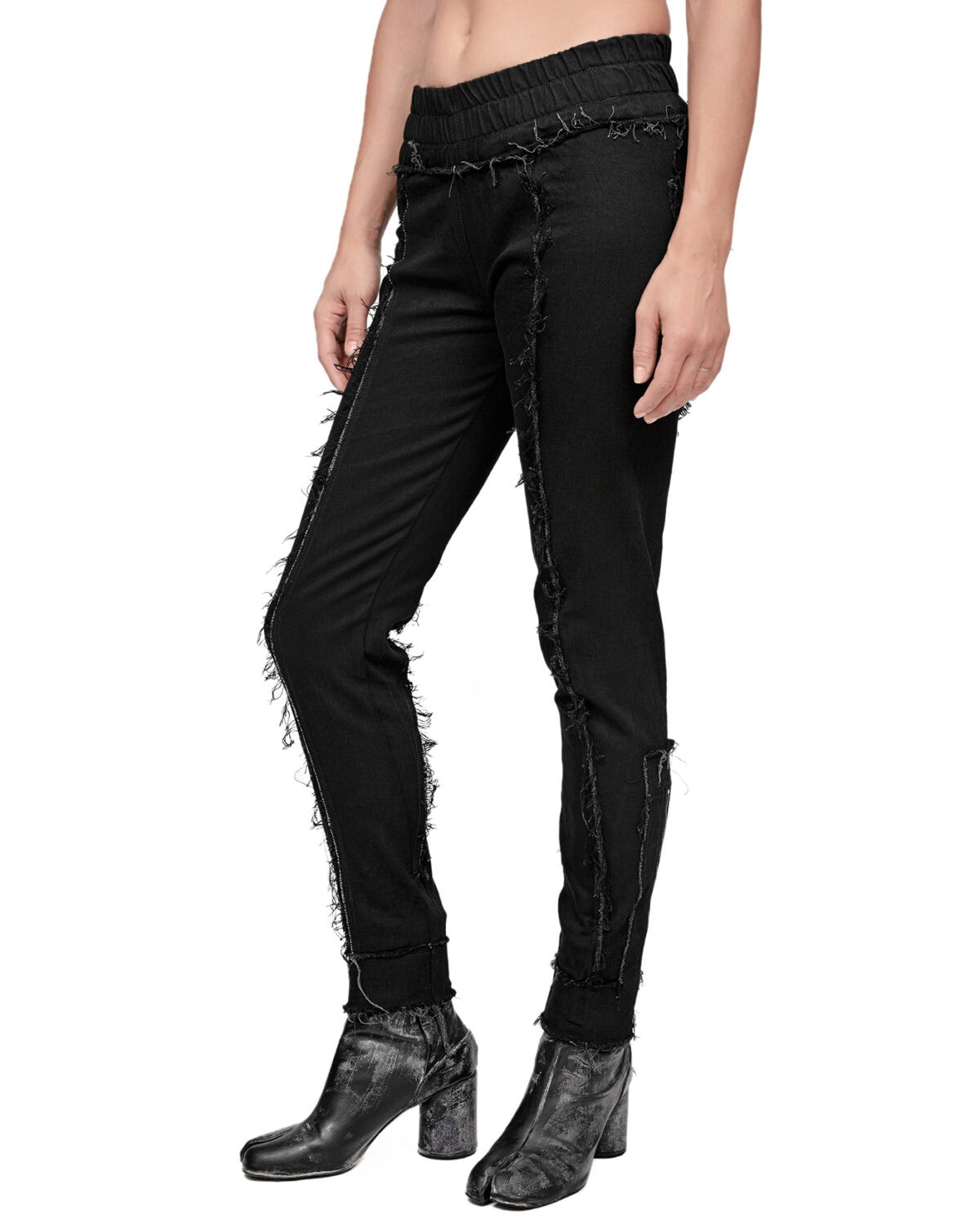 Denim Slim Fit Zip Cuff Pants