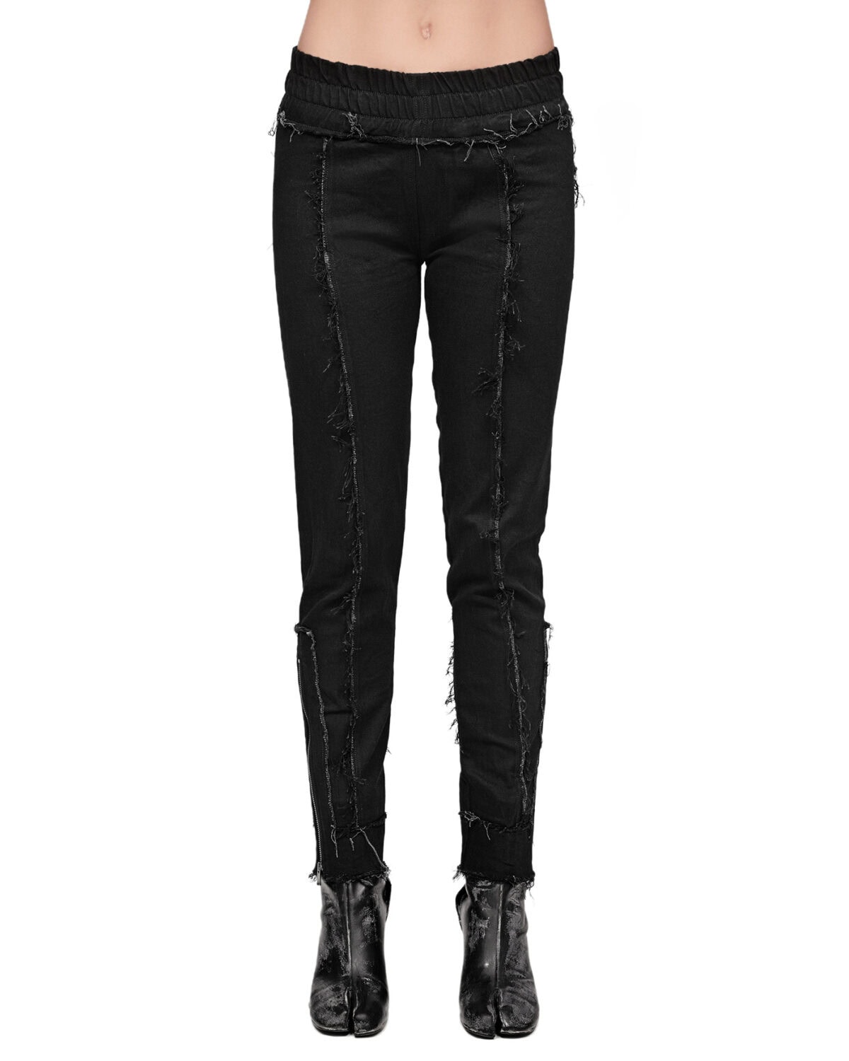 Denim Slim Fit Zip Cuff Pants