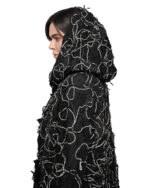 Fiber Bond Ashes Hooded Cardigan