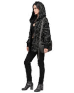 Fiber Bond Ashes Hooded Cardigan