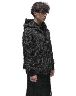 Fiber Bond Ashes Hooded Cardigan