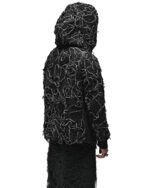 Fiber Bond Ashes Hooded Cardigan