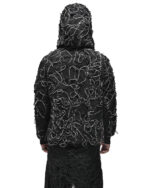 Fiber Bond Ashes Hooded Cardigan