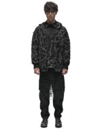 Fiber Bond Ashes Hooded Cardigan