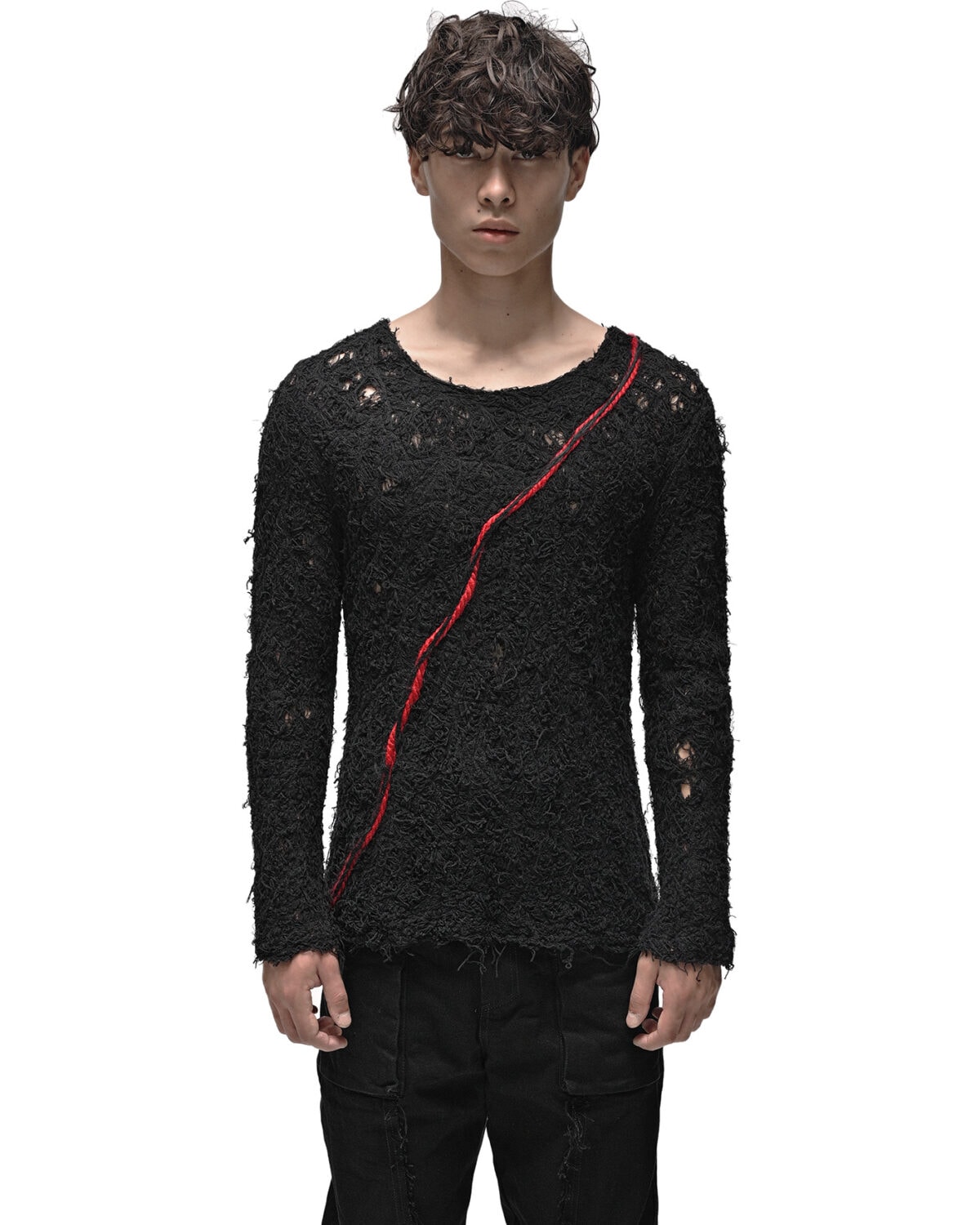 Fiber Bond Lava Path Sweater