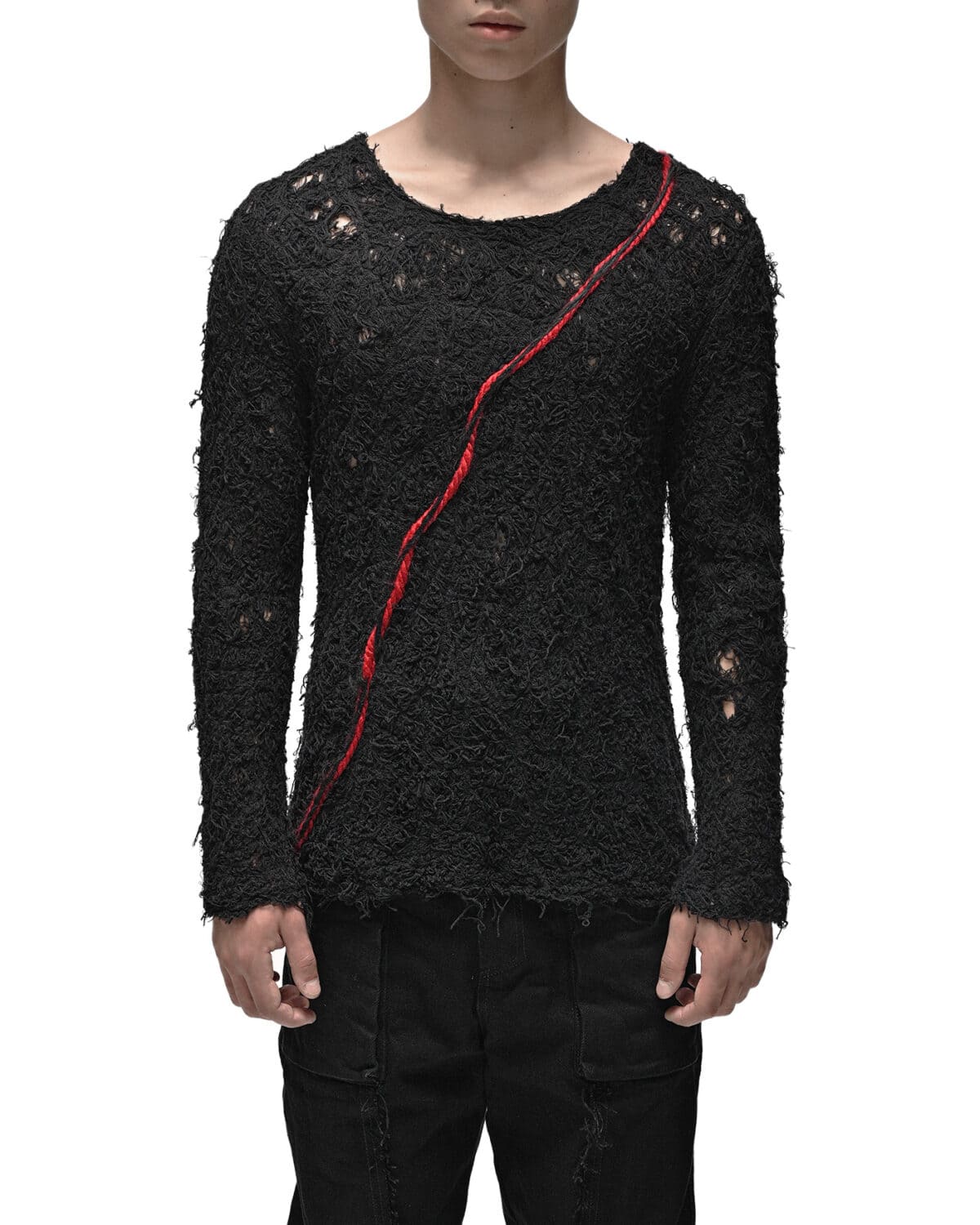 Fiber Bond Lava Path Sweater