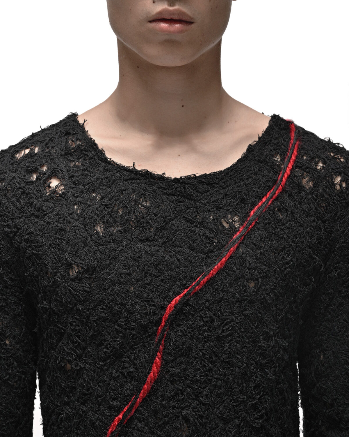 Fiber Bond Lava Path Sweater