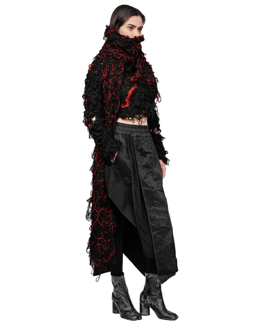 Fiber Bond Lava Path Sweater