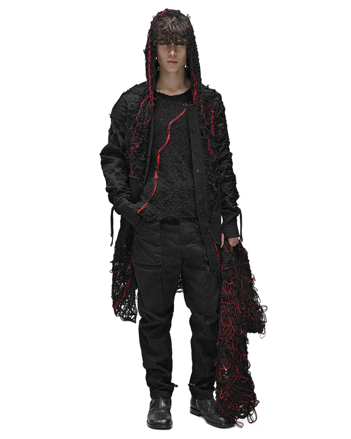 Fiber Bond Magma Tech Hood Cardigan