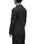 Fiber Bond Patchwork Denim Blazer