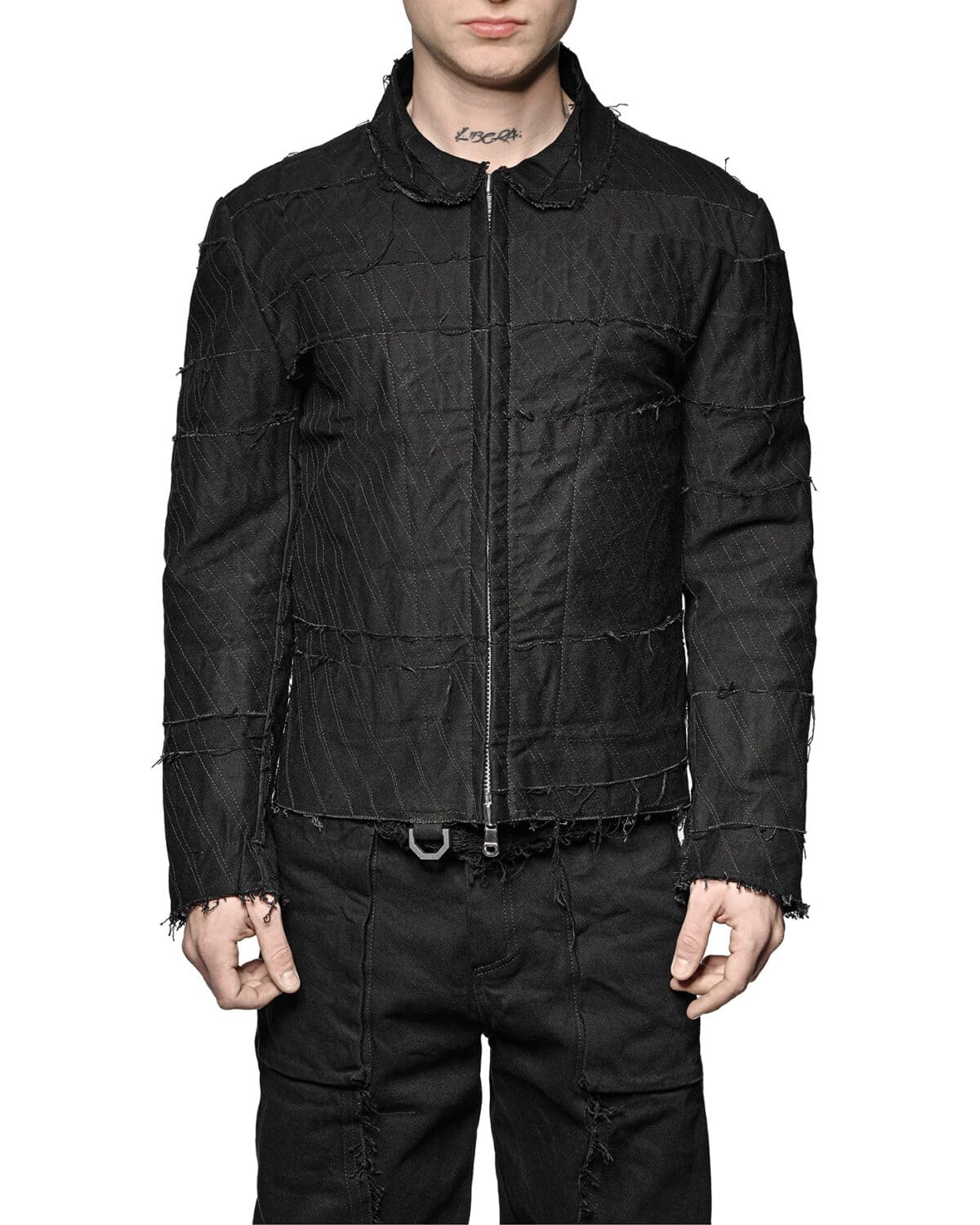 Linear Multi-Cut Split Jacket