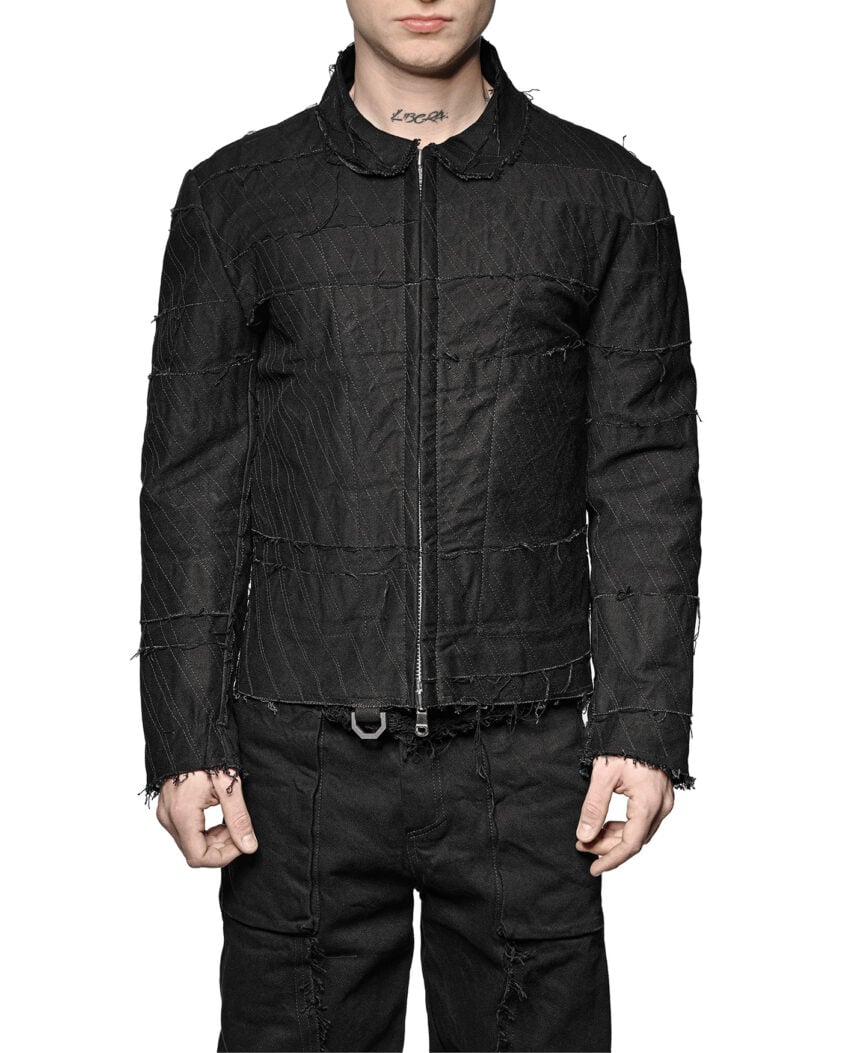 Linear Multi-Cut Split Jacket