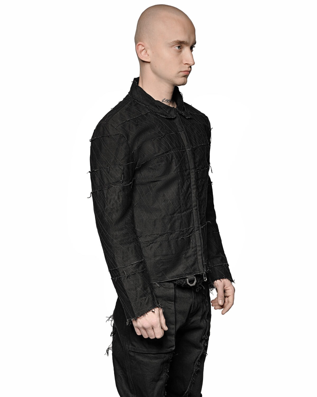 Linear Multi-Cut Split Jacket