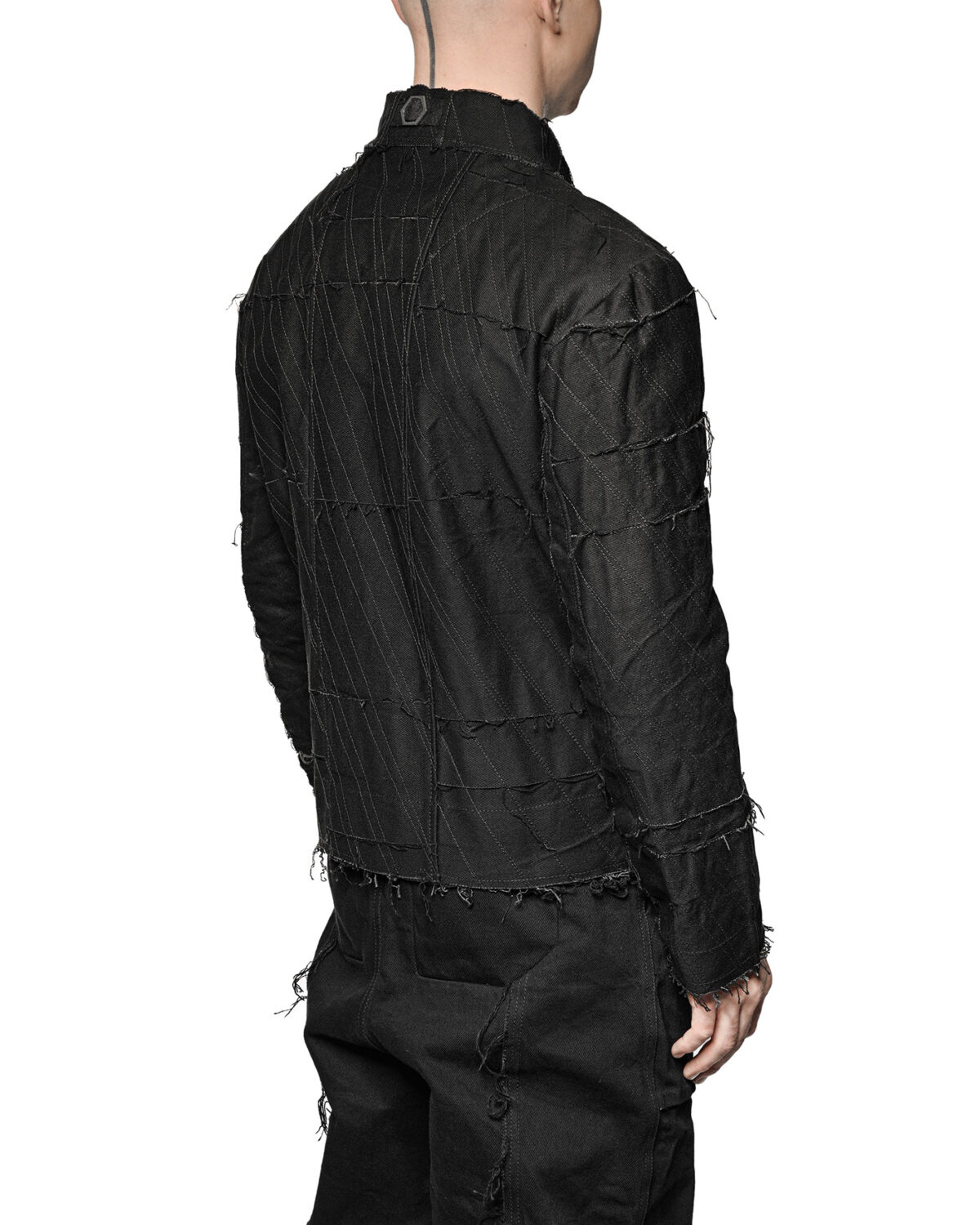 Linear Multi-Cut Split Jacket