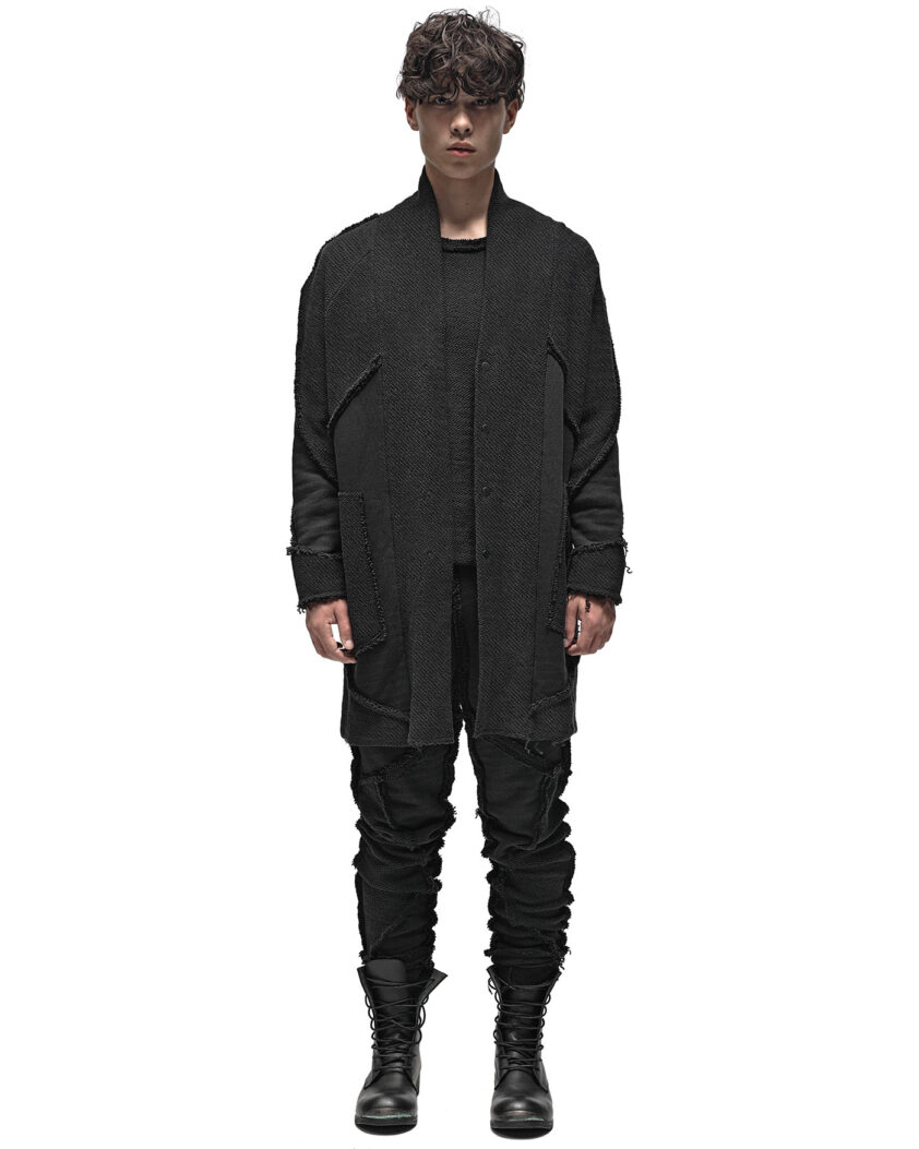 Reverse Edge Construct Cardigan