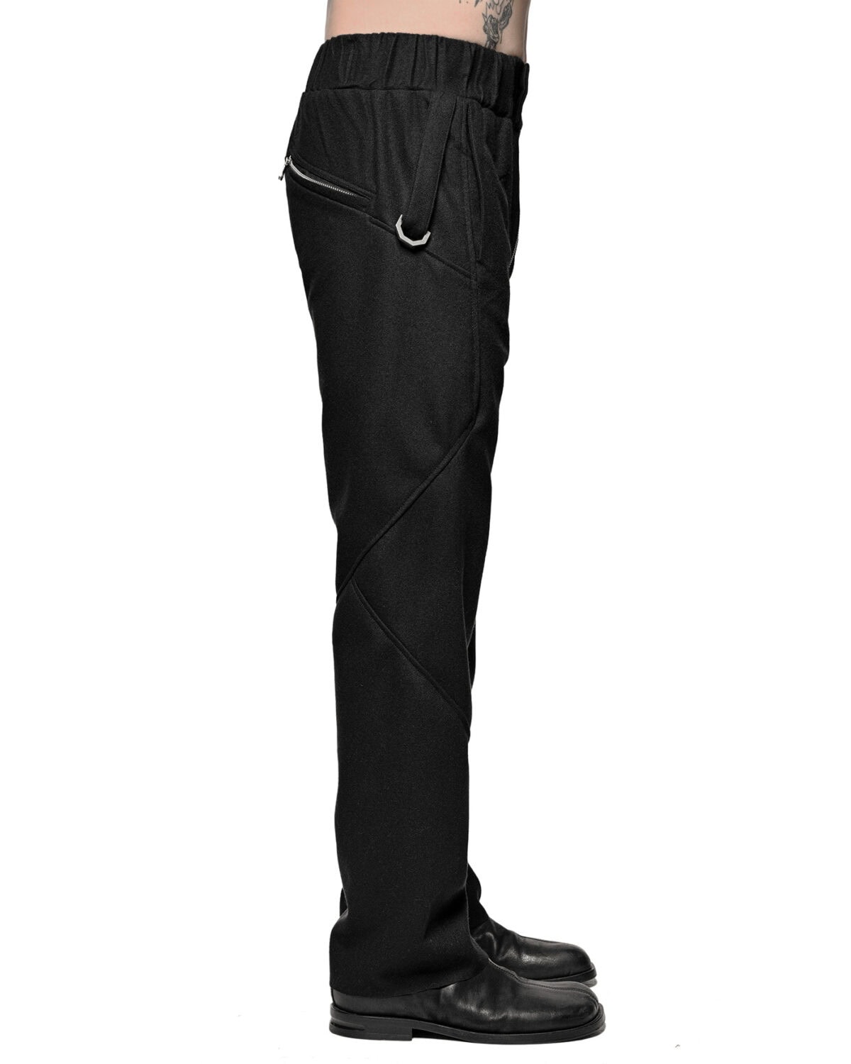 Wool Grand Zip Pants