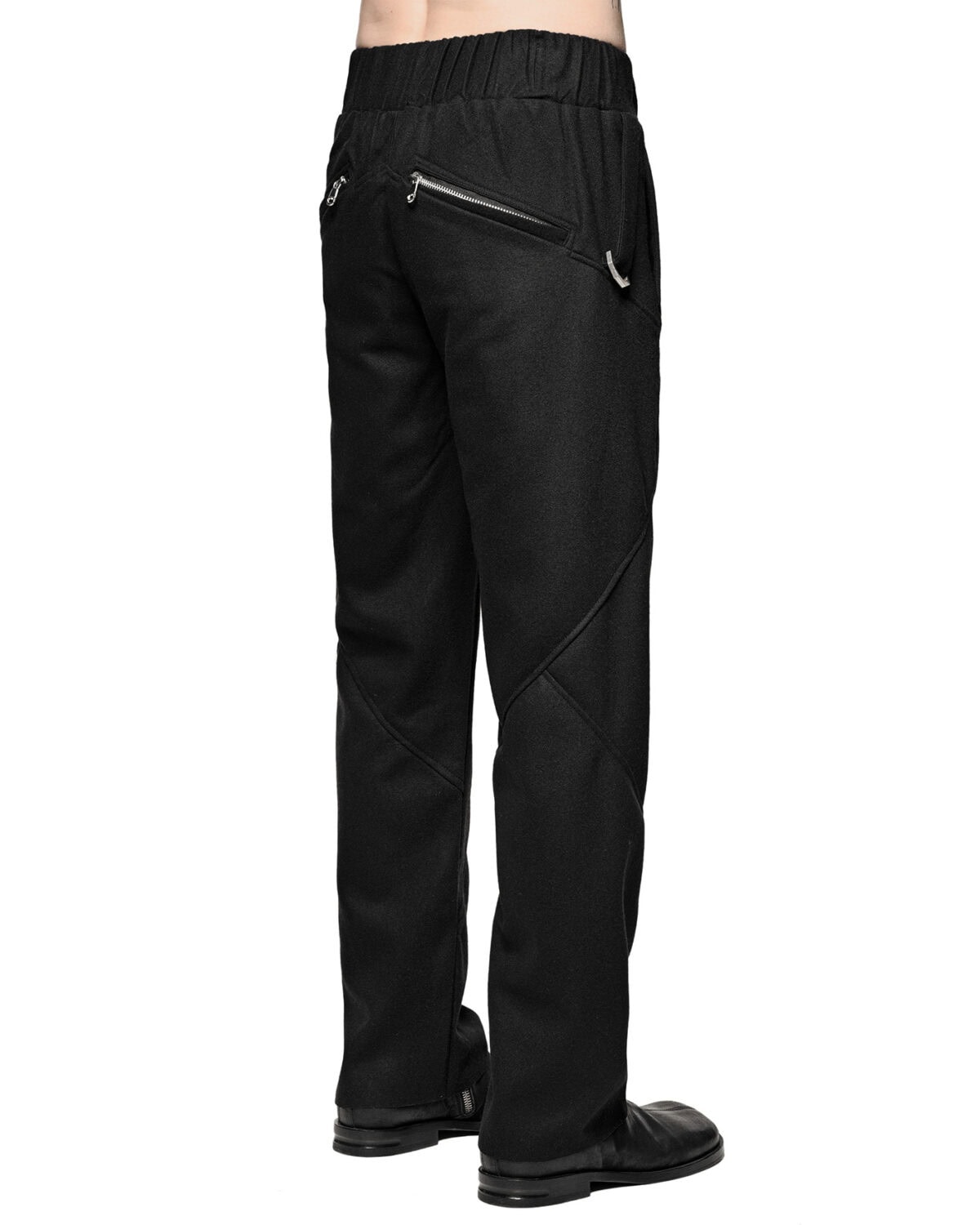 Wool Grand Zip Pants