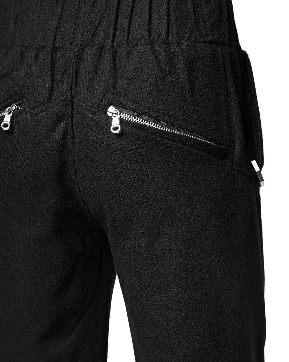 Wool Grand Zip Pants