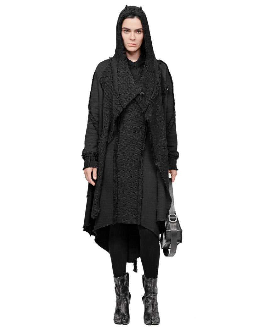 Reverse Edge Construct Knit Dress